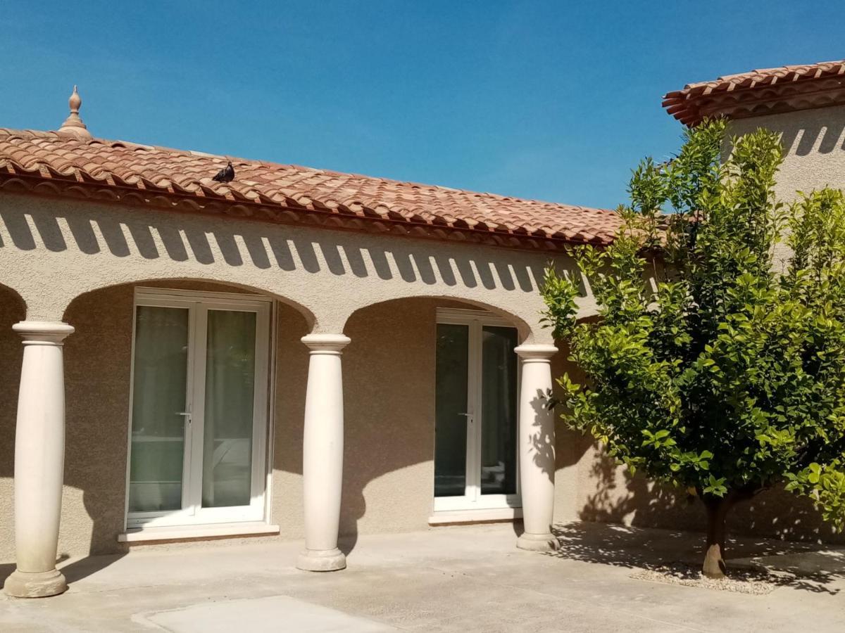 Bienvenue A L Hacienda Villa Magalas Ngoại thất bức ảnh